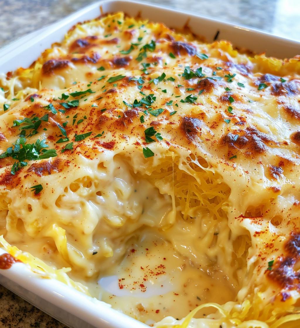 Spaghetti Squash Au Gratin - detail 1