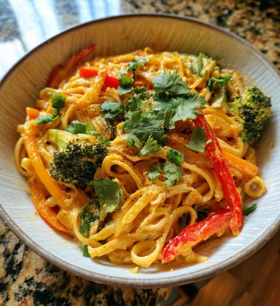 Spicy Coconut Noodles