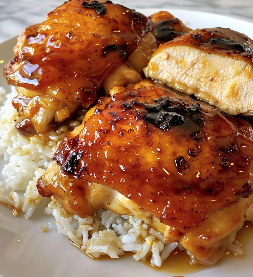 Spicy Maple Chicken with Coconut Rice