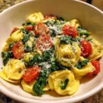 Spinach Tomato Tortellini