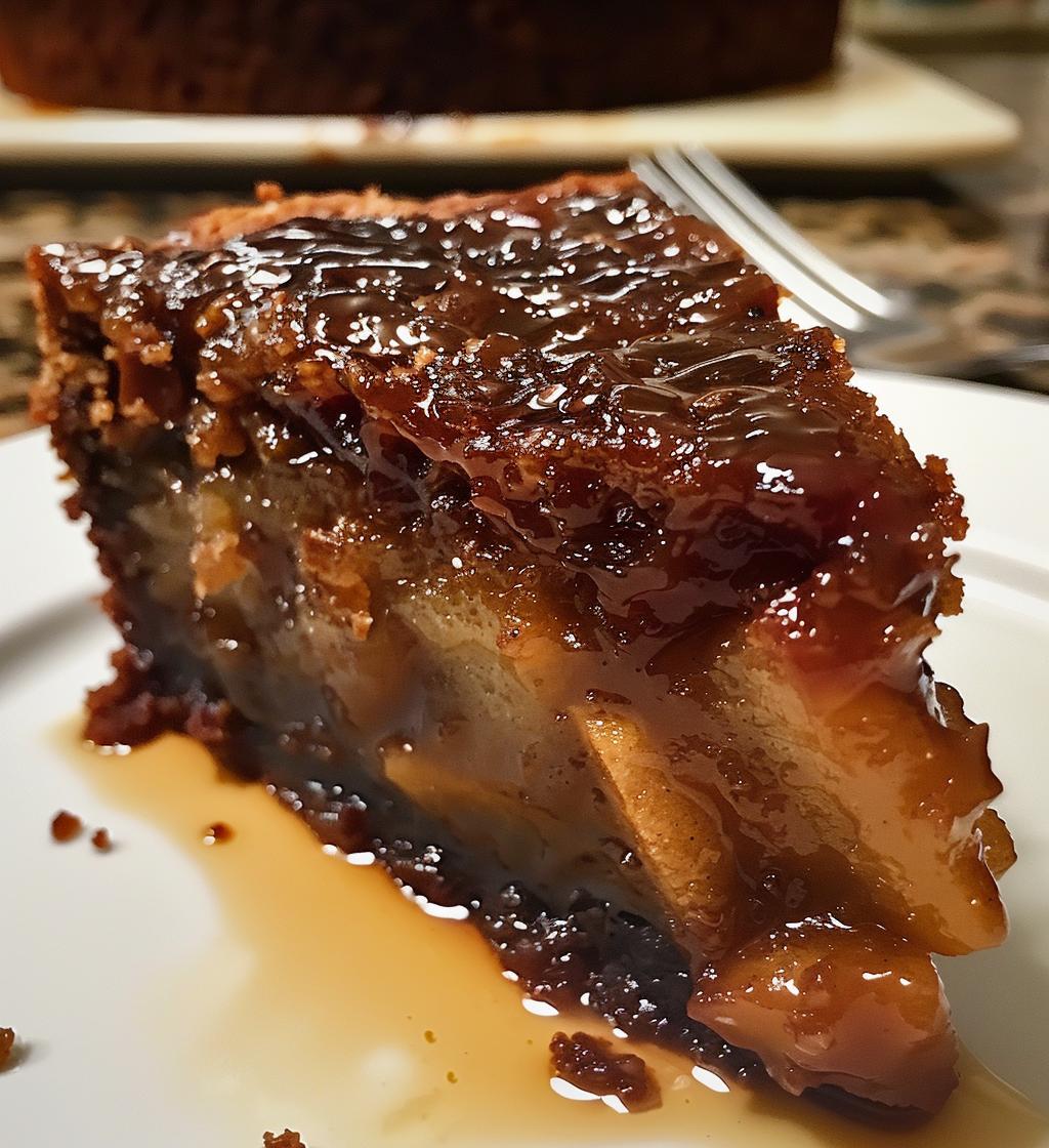 Sticky Apple Date Vanilla Pudding Cake