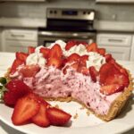 Strawberry Shortcake Freezer Pie
