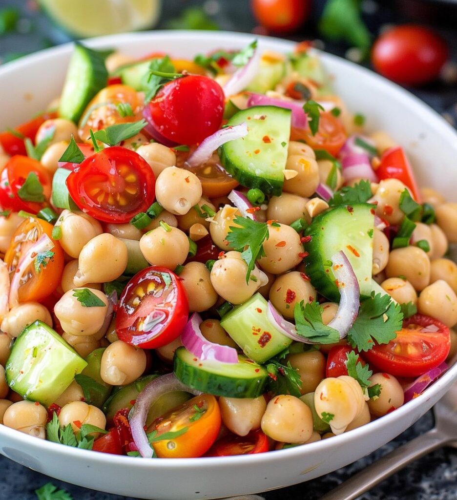 Thai Chickpea Salad