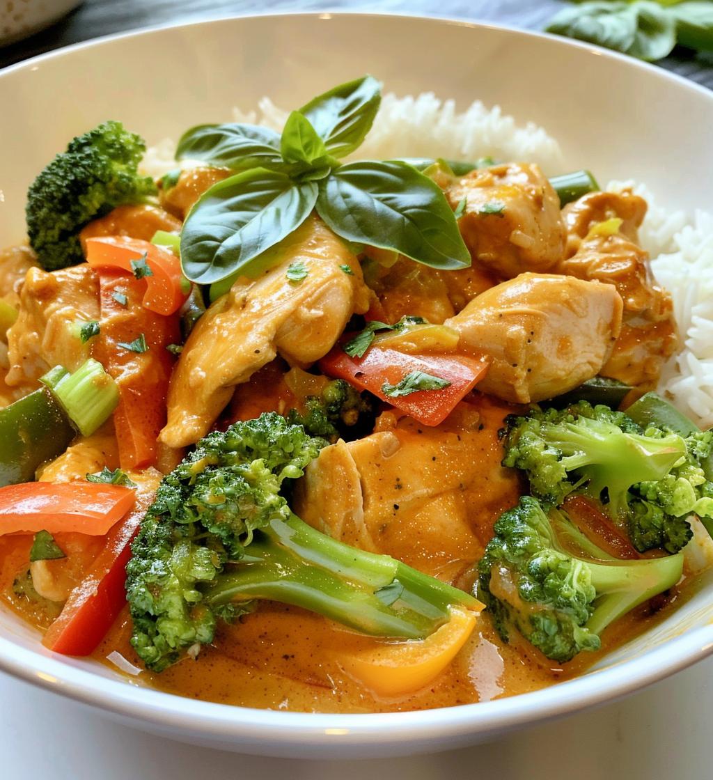 Thai Coconut Chicken - detail 1