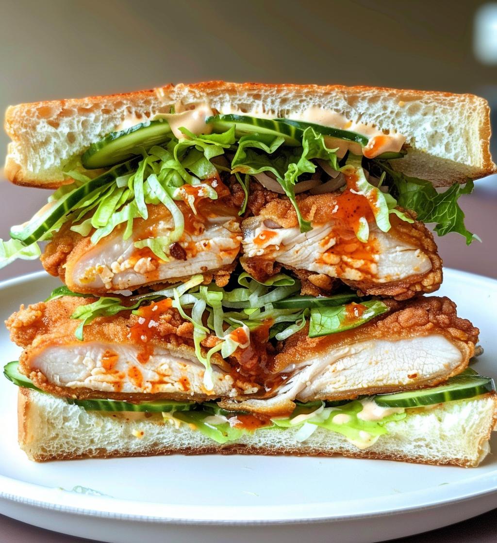 Thai Fried Chicken Sandwich - detail 1