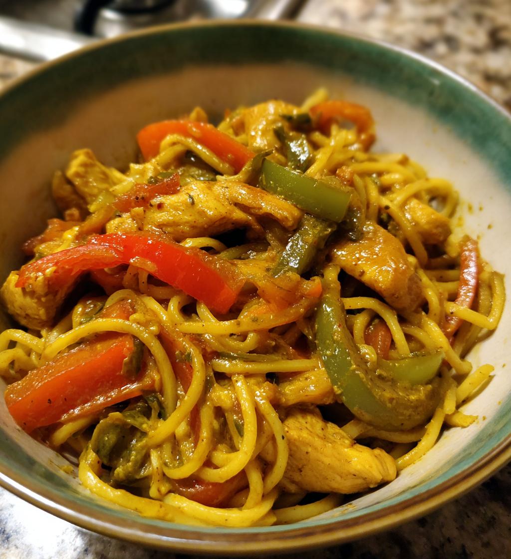 Thai Turmeric Chicken Noodles