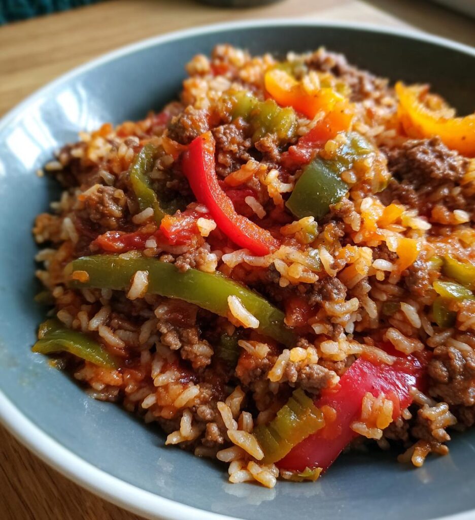 Unstuffed Pepper Skillet