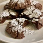 Valentine Crinkle Cookies