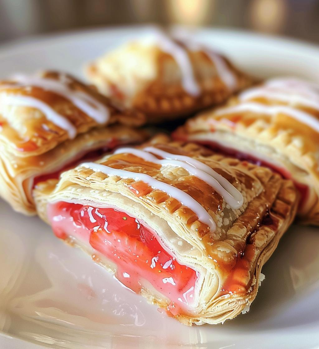 Valentine’s Day Mini Strawberry Vegan Pop Tarts - detail 1