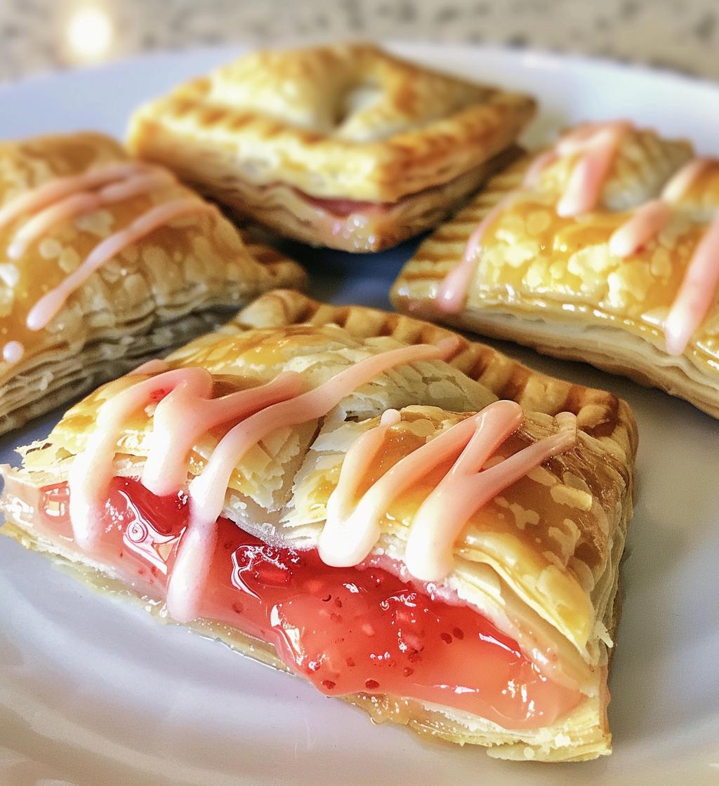 Valentine’s Day Mini Strawberry Vegan Pop Tarts