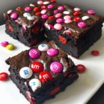 Valentine’s M&M Brownies