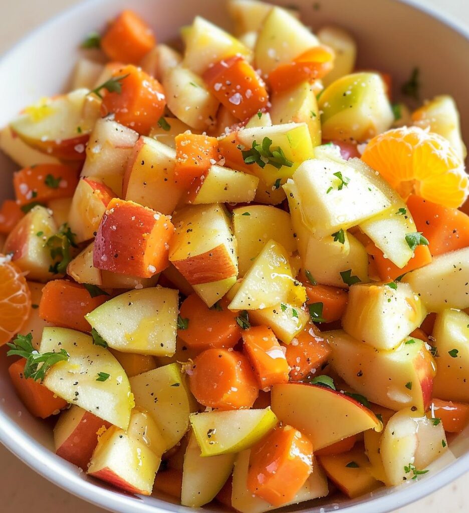 Apple Carrot Citrus Salad