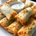 Bacon Jalape&ntilde;o Popper Eggrolls