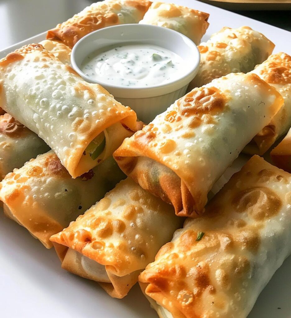 Bacon Jalapeño Popper Eggrolls