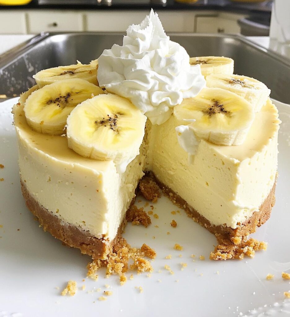 Banana Cream Cheesecake