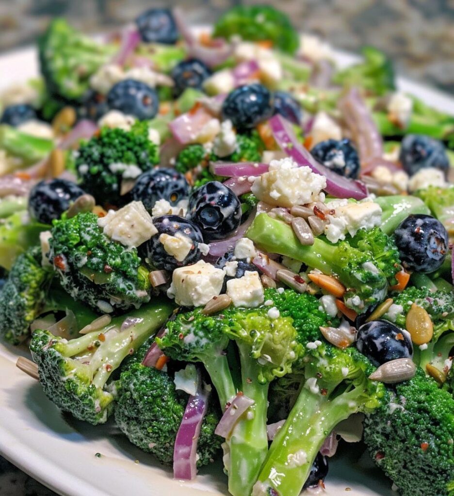 Blueberry Broccoli Salad