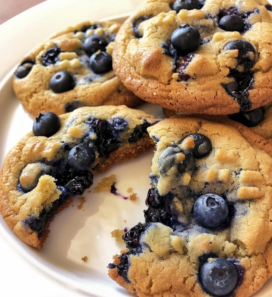 Blueberry Muffin Cookies