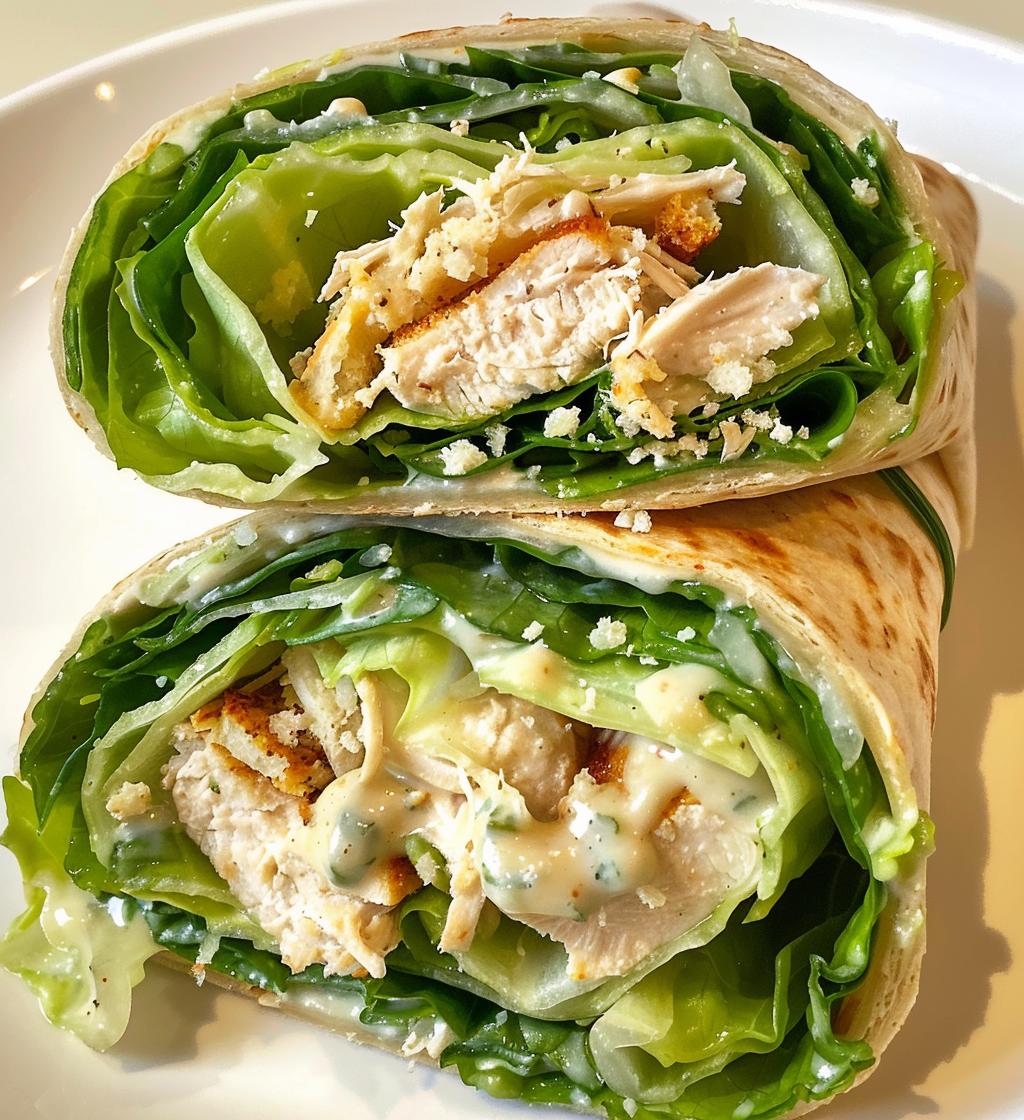 Chicken Caesar Wrap