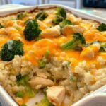 Chicken Cauliflower Rice Casserole