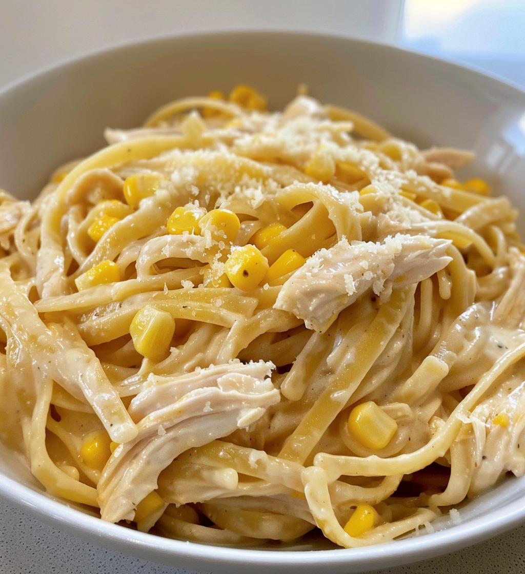 Chicken Corn Pasta