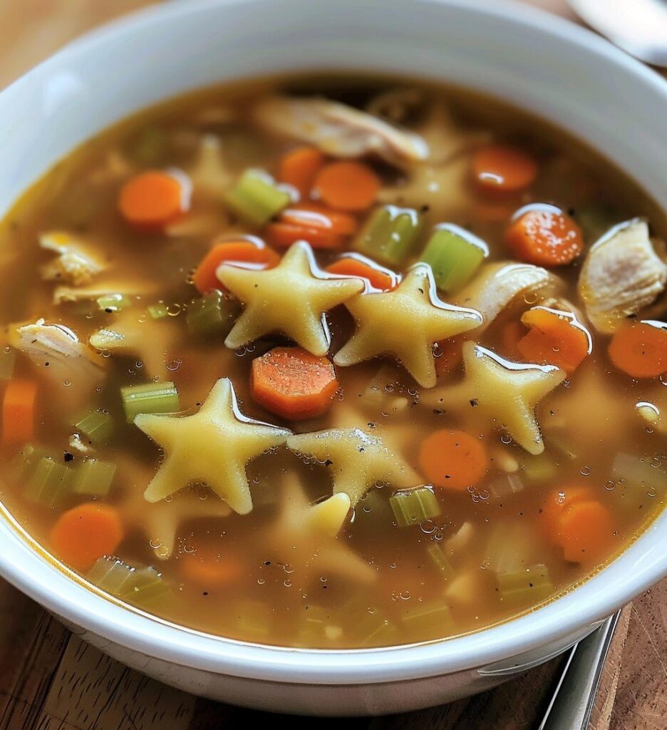 Chicken Stars Soup