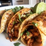 Chicken Wonton Tacos