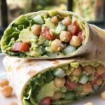 Chickpea Avocado Wrap