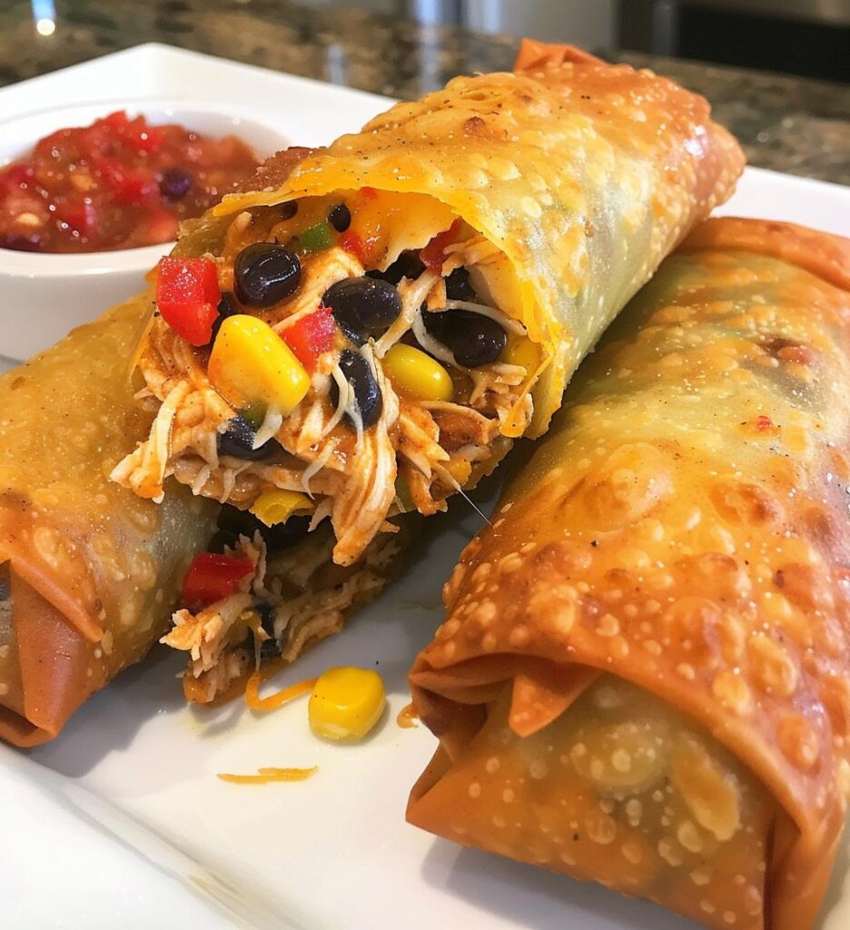 Chili Southwest Egg Rolls