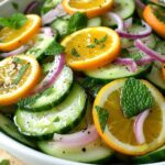 Clementine Cucumber Salad