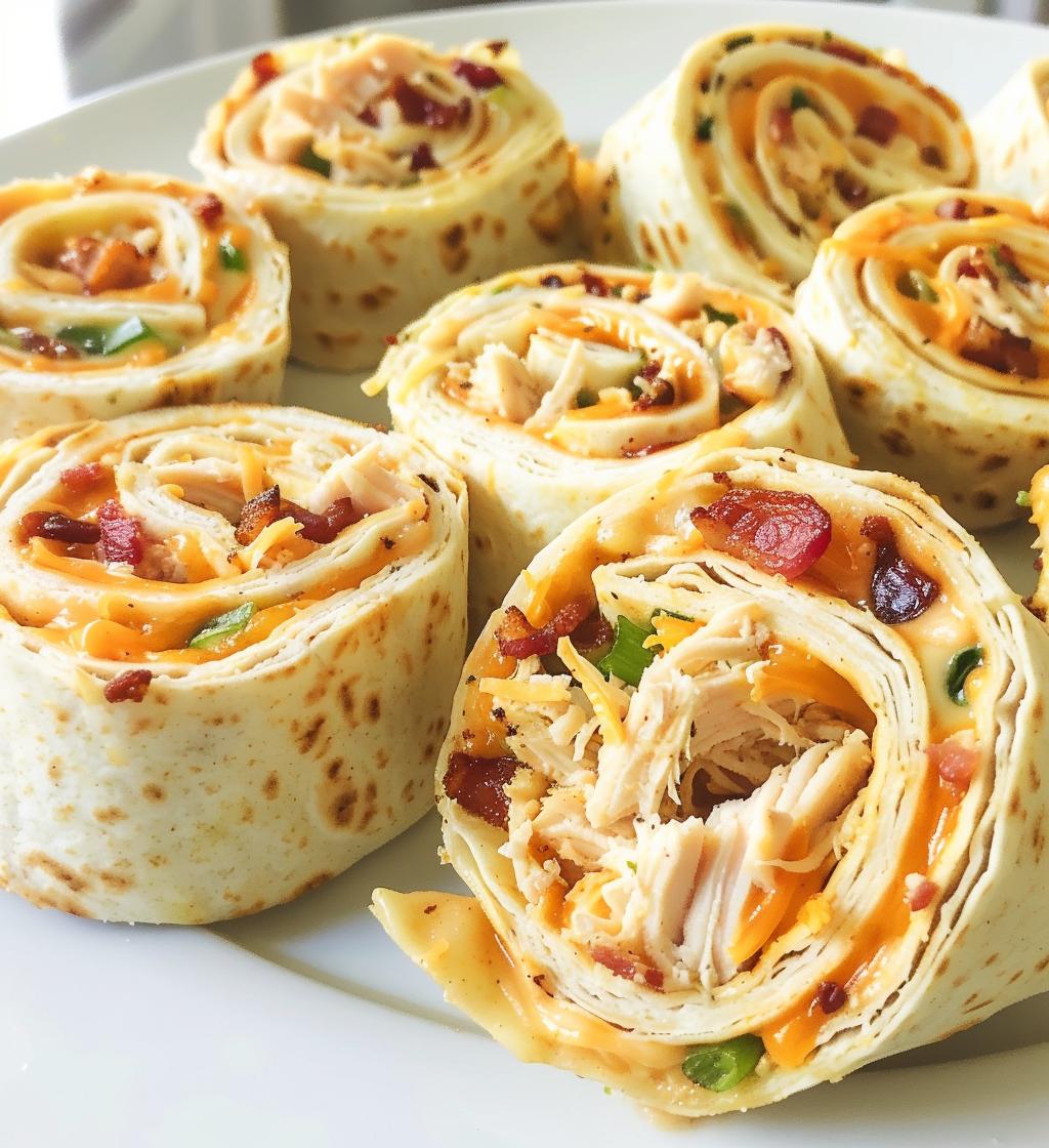 Crack Chicken Pinwheels