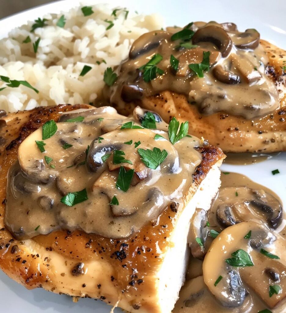 Creamy Mushroom Chicken