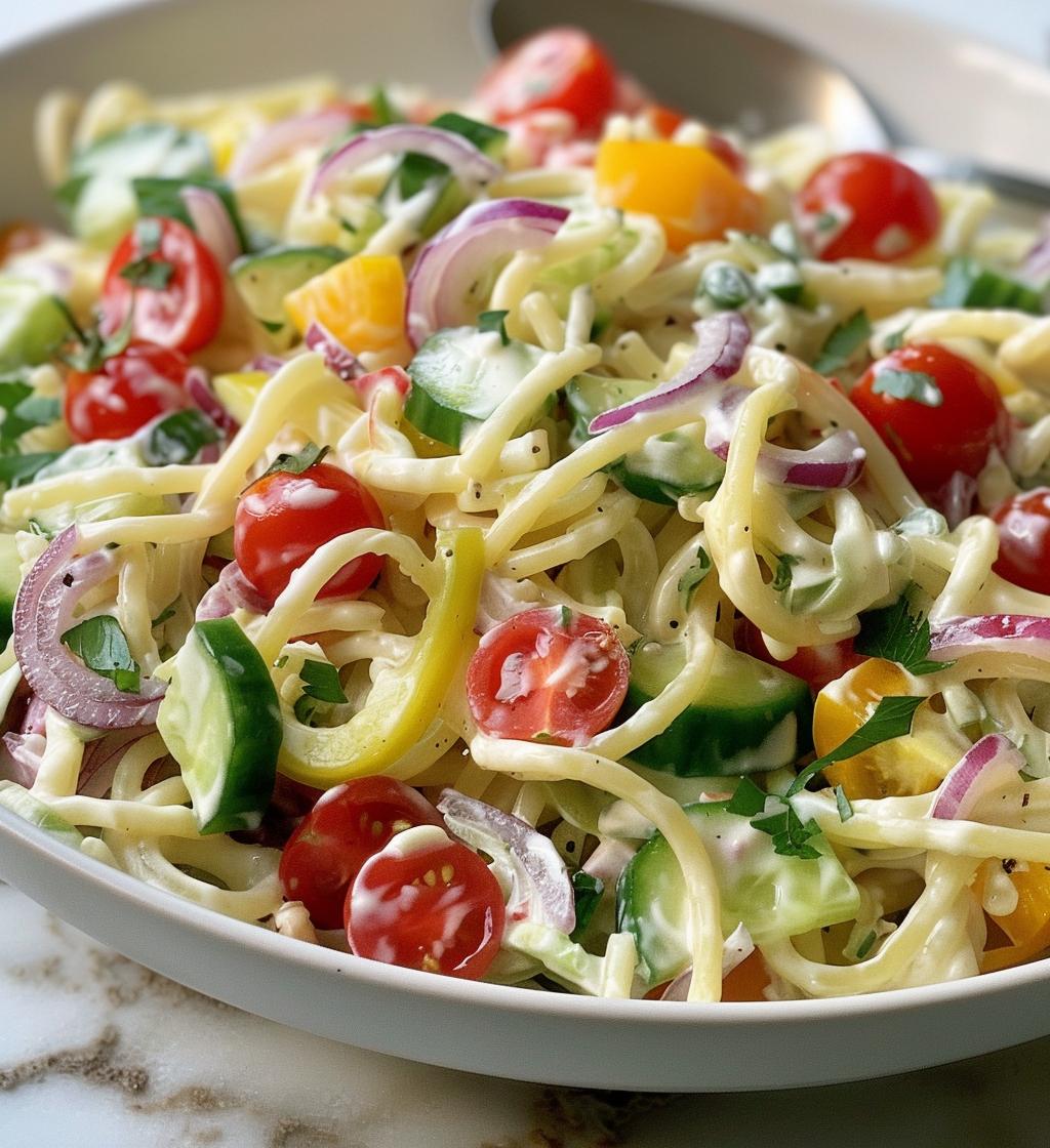 Creamy Pasta Salad