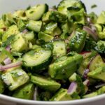 Cucumber Avocado Salad