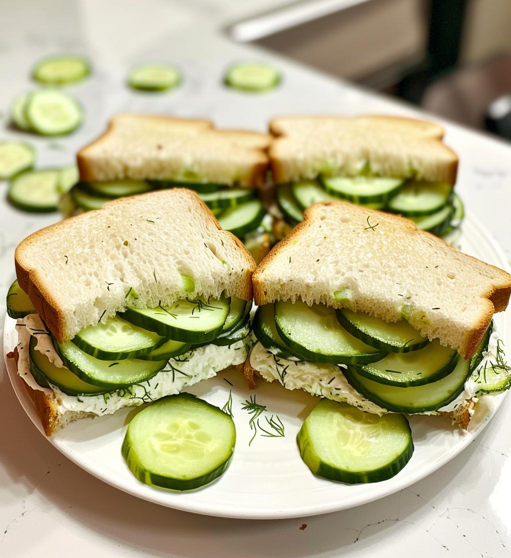 Cucumber Sandwiches