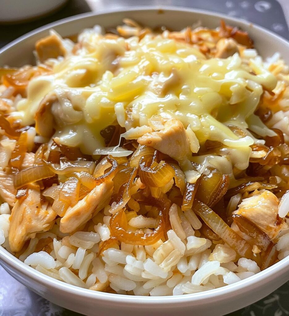 French Onion Chicken Rice