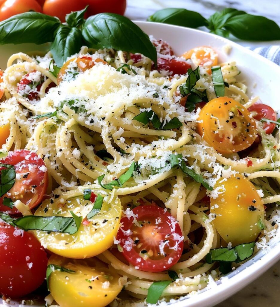 Lemon Basil Pasta Salad