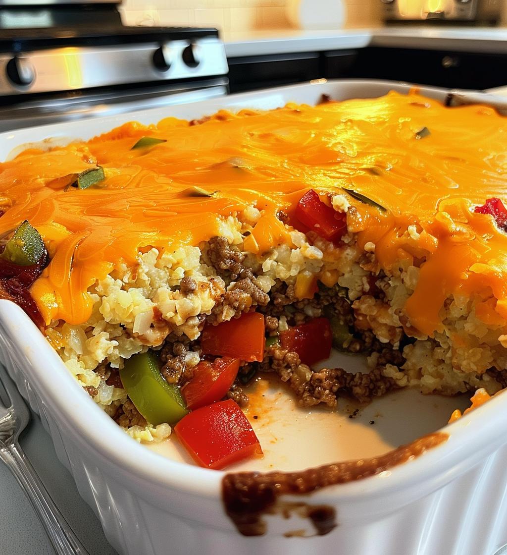 Low Carb Taco Casserole