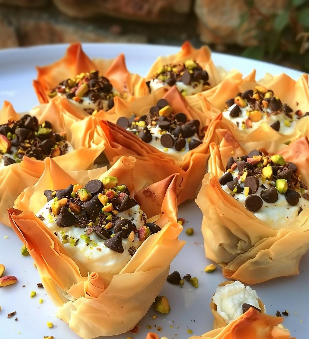Mini Cannoli Cups