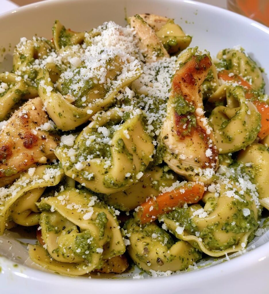Pesto Chicken Tortellini