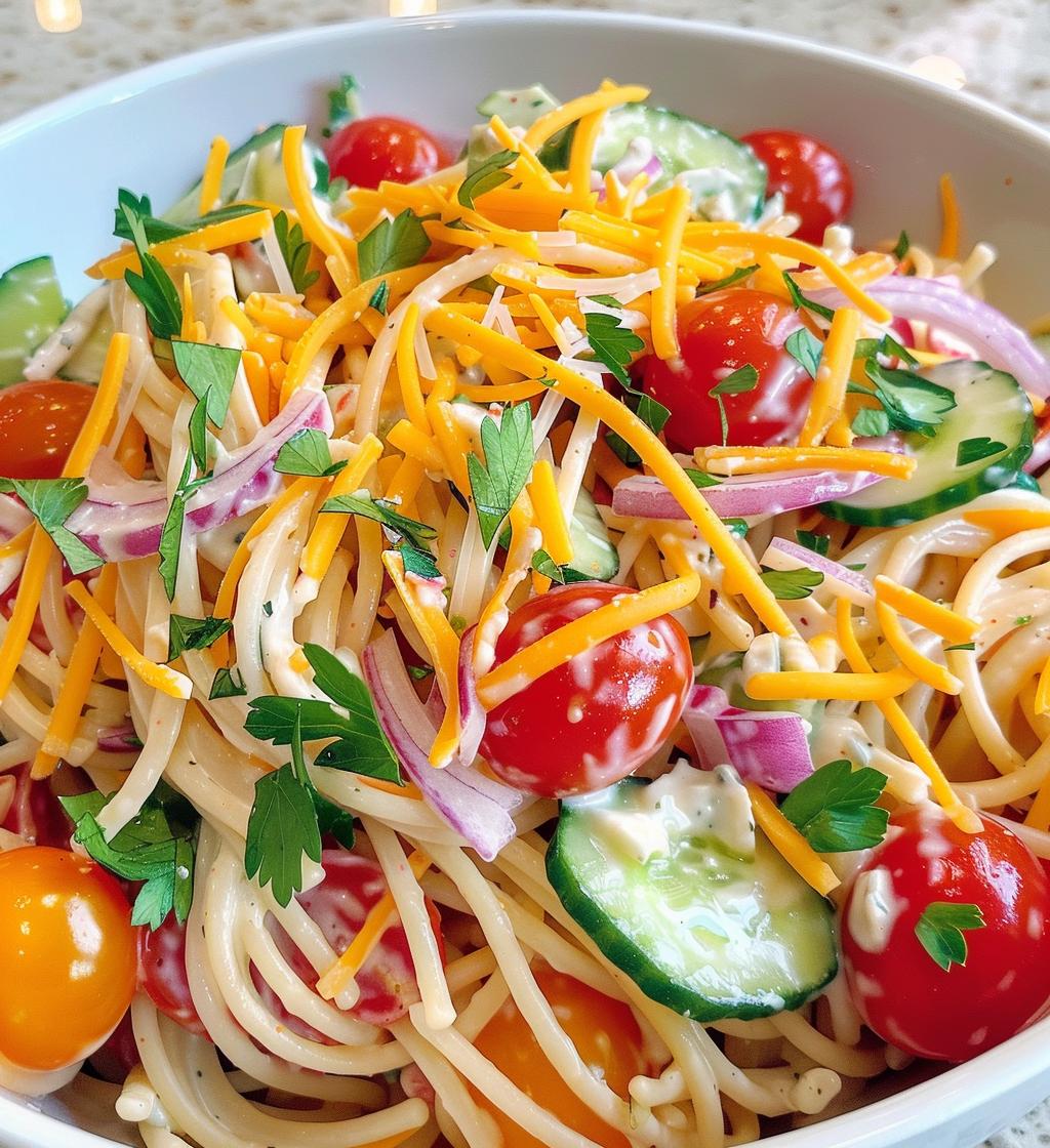 Ranch Pasta Salad