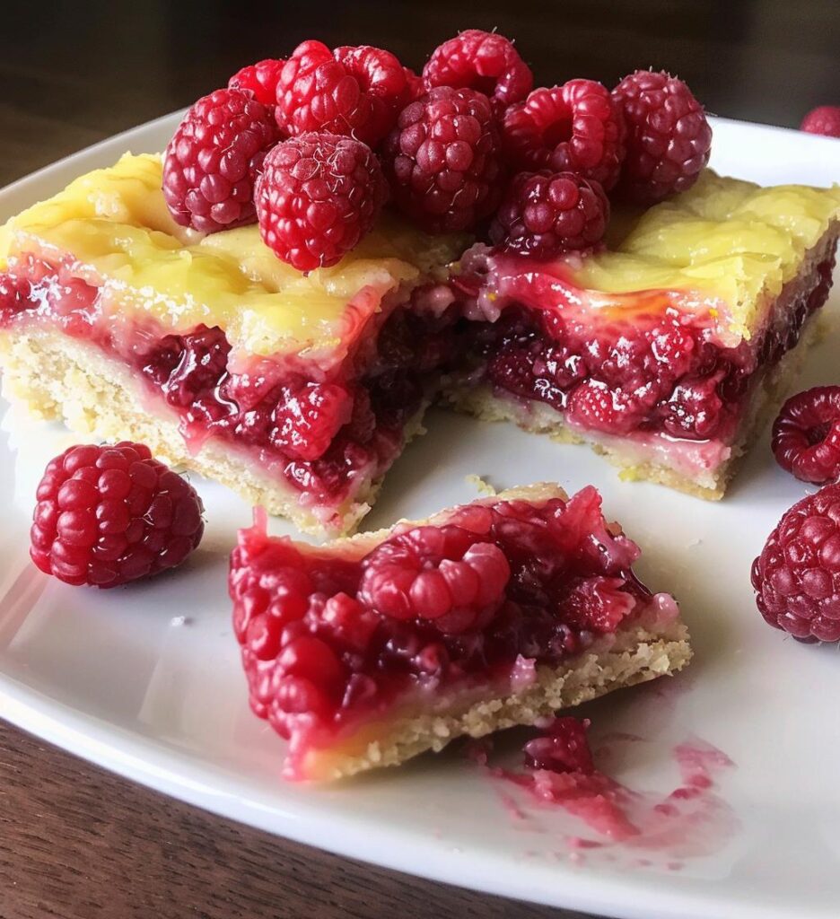 Raspberry Lemonade Bars
