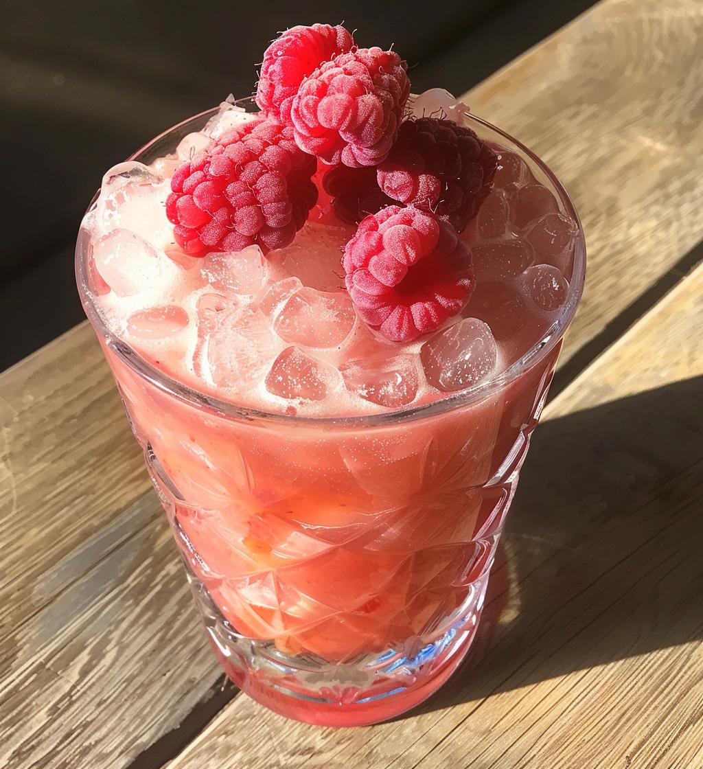 Raspberry Tequila Sour
