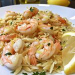 Shrimp Lemon Garlic Orzo