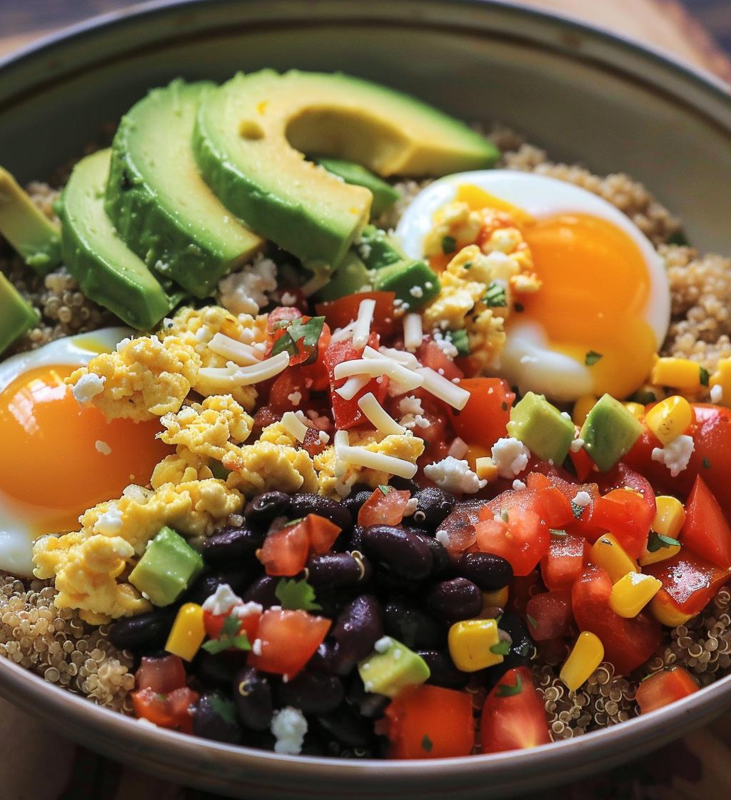 Southwest Breakfast Burrito Bowl