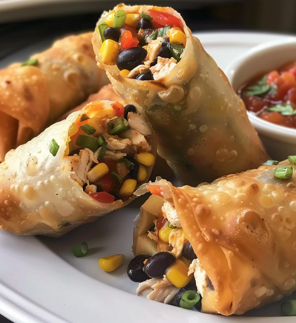 Southwest Egg Rolls