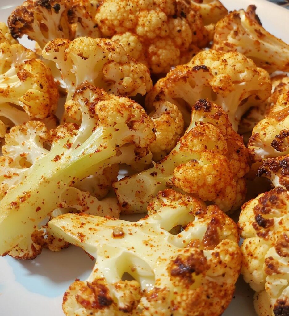 Spicy Baked Cauliflower