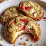 Strawberry Cheesecake Cookies