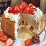 Strawberry Cloud Cake