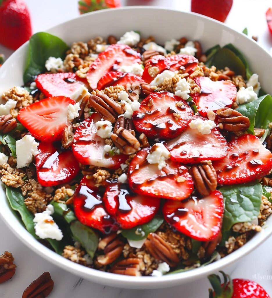 Strawberry Crackle Salad