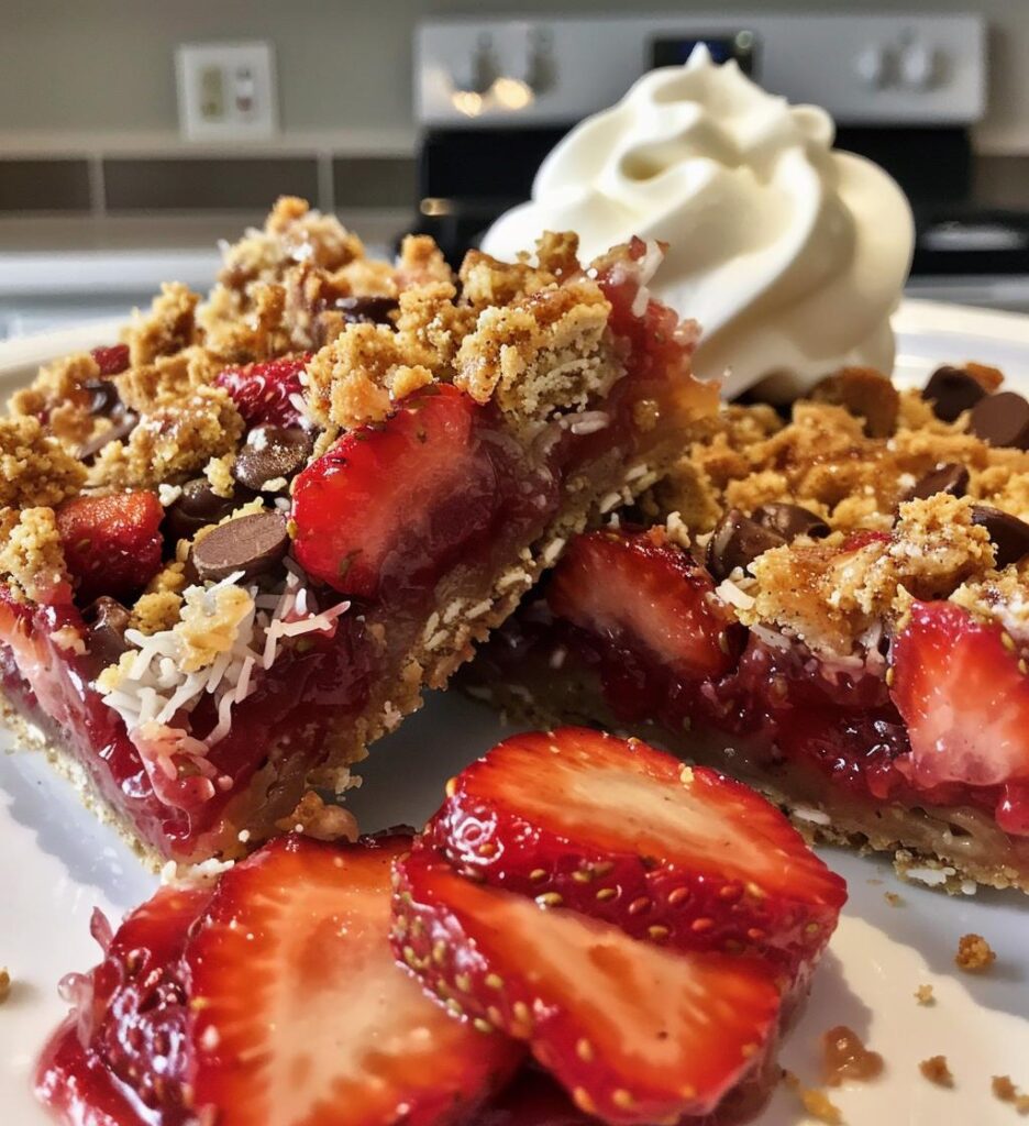 Strawberry Crunch Bars